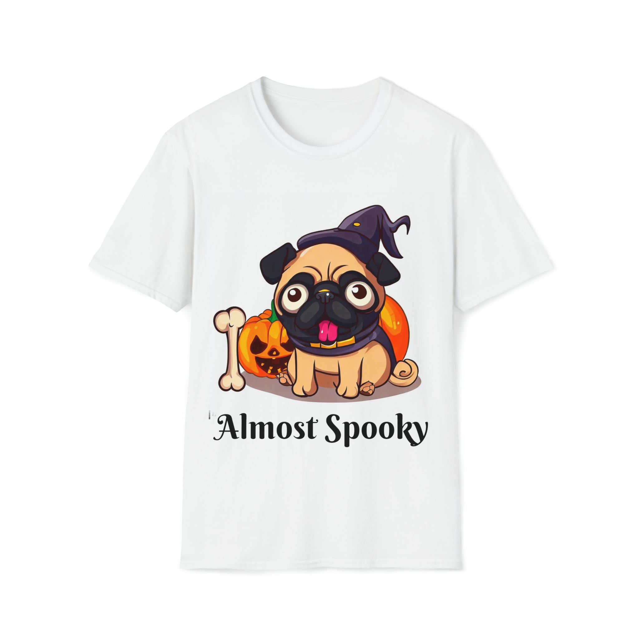 Unisex Softstyle T-Shirt Almost Spooky to enjoy this Halloween