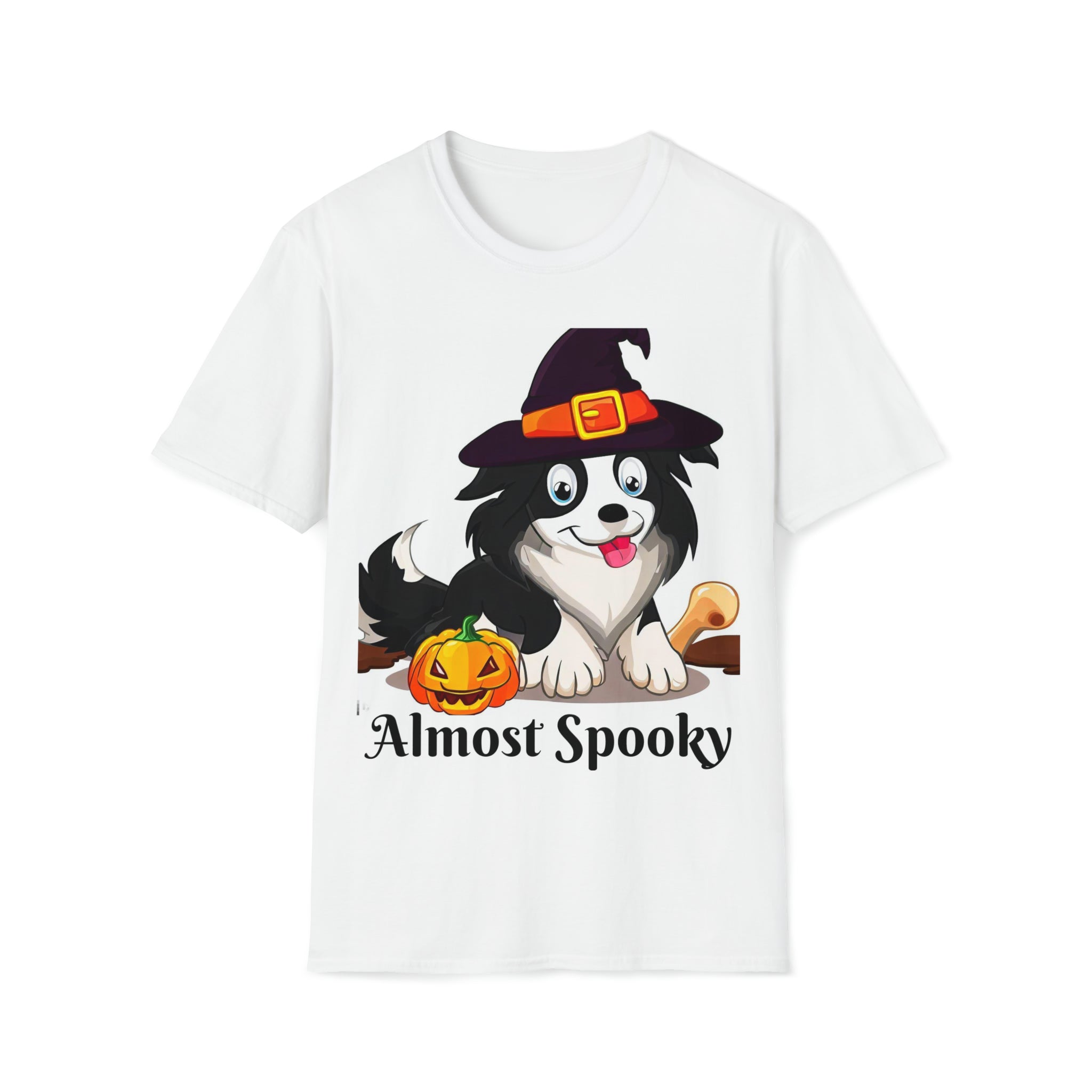 Unisex Softstyle T-Shirt  Almost Spooky Halloween