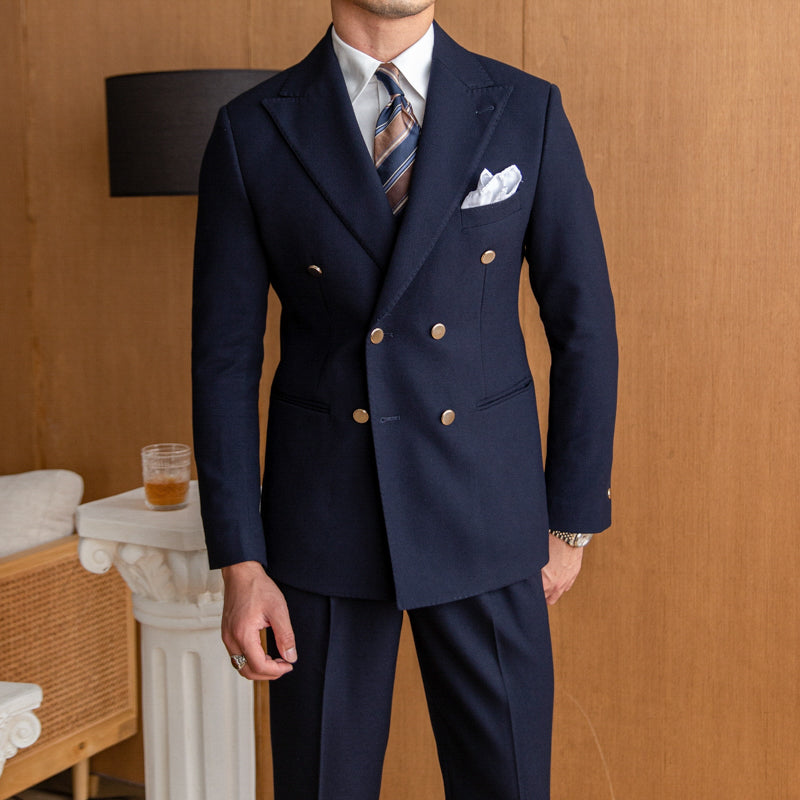 Men's Slim Double Breasted Suit