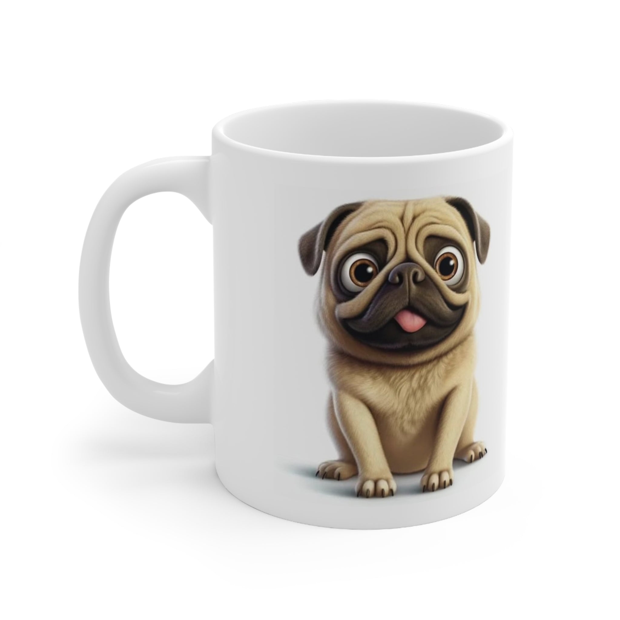Ceramic Mug 11oz Little Pug