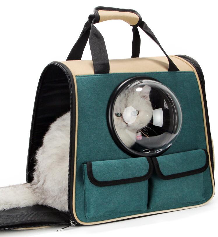 Pet Bag Backpack Space Bag for Dogs and Cats Travel Bag Pet Cages