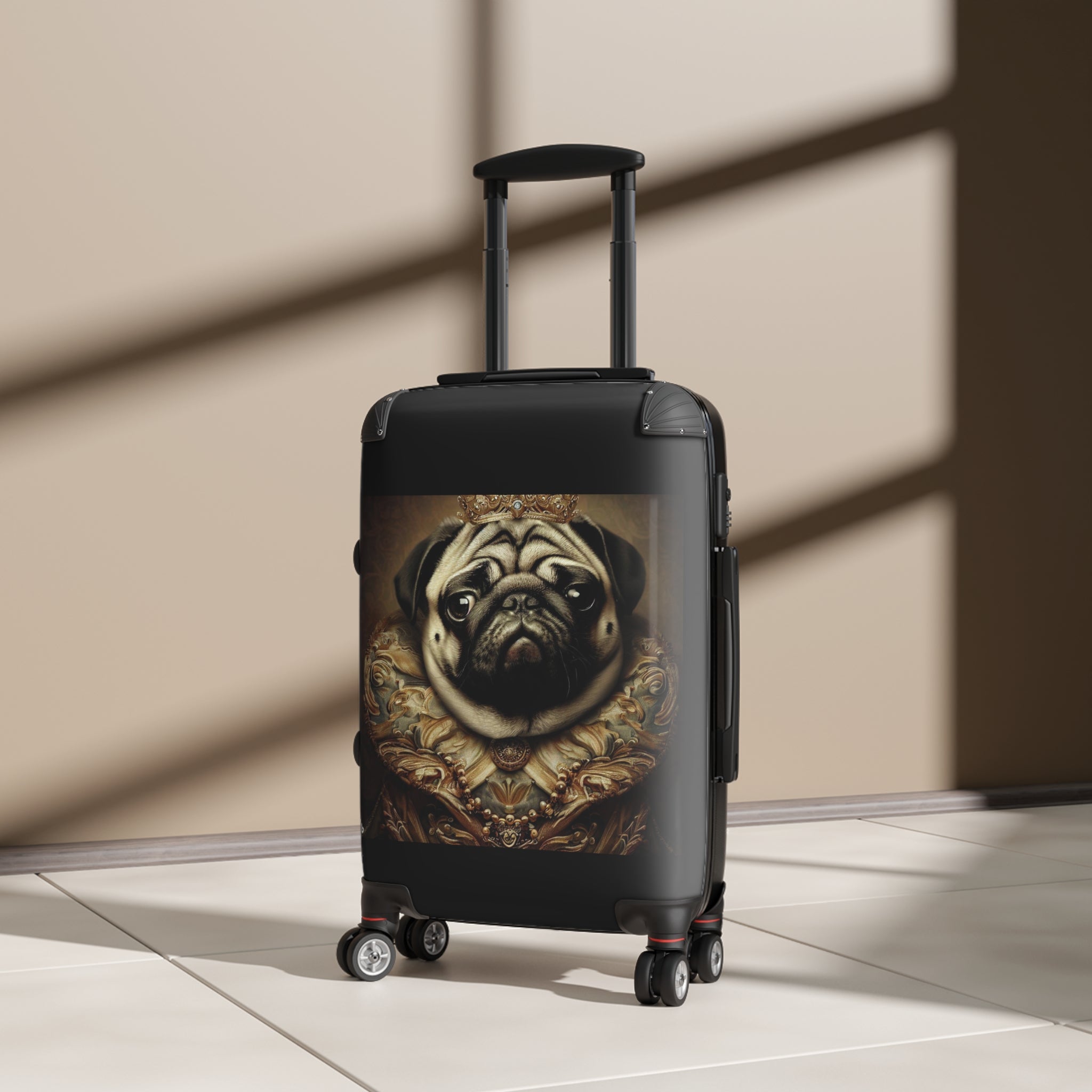 Suitcase Collection Pug Barroco Style