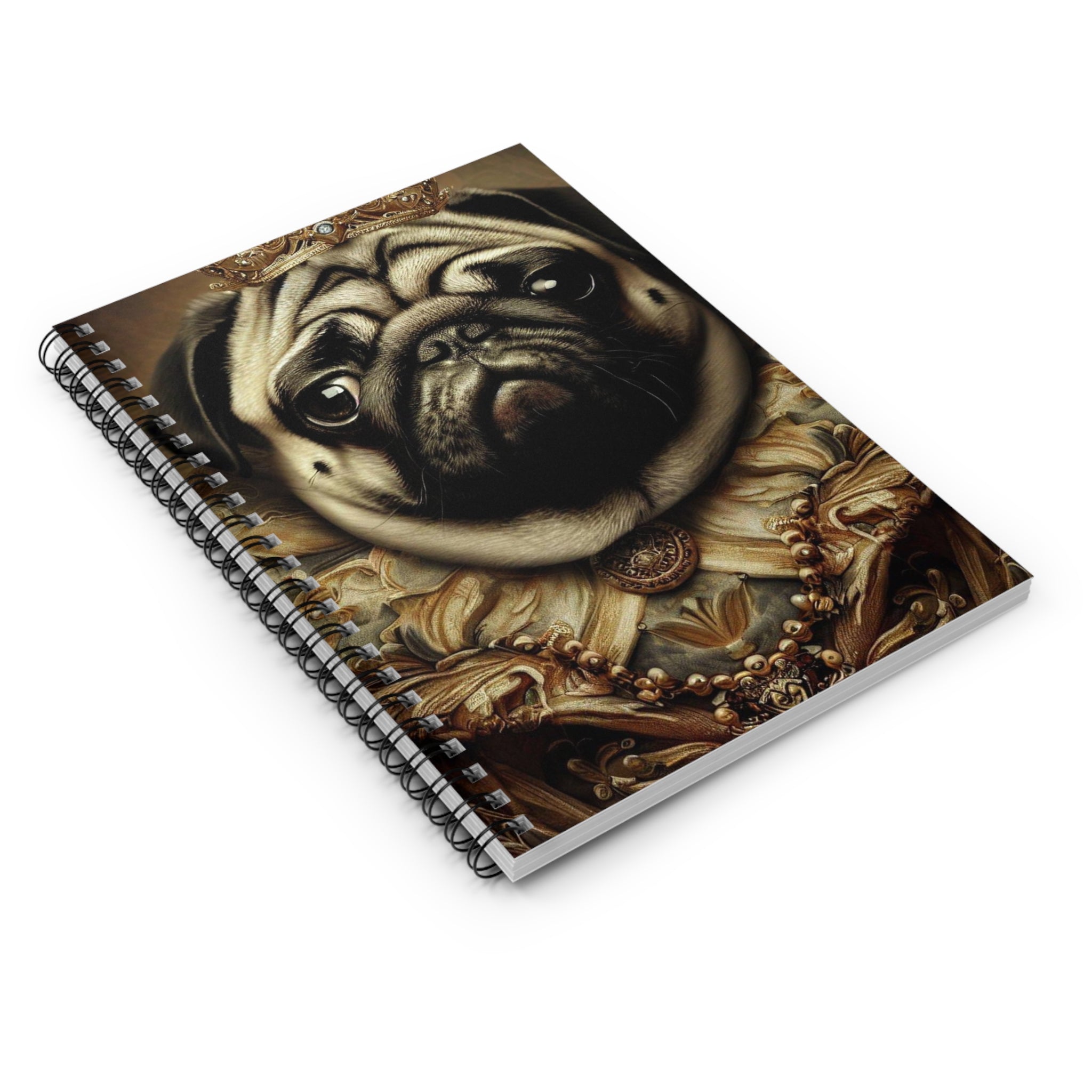 Spiral Notebook - Ruled Line Barroco Style