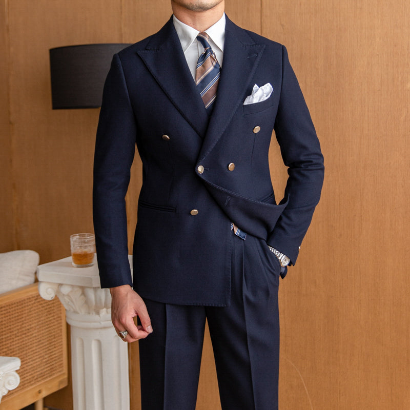 Men's Slim Double Breasted Suit