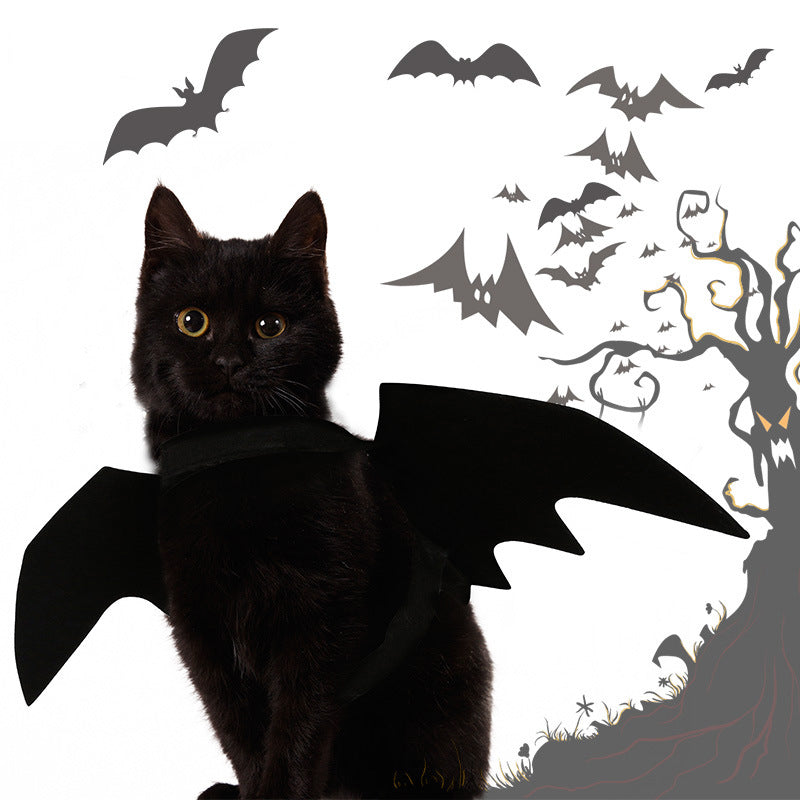 Halloween Costume Pet Bat Wing Pet Cosplay Prop Halloween Clothes Cat Dog Costume Pets Products