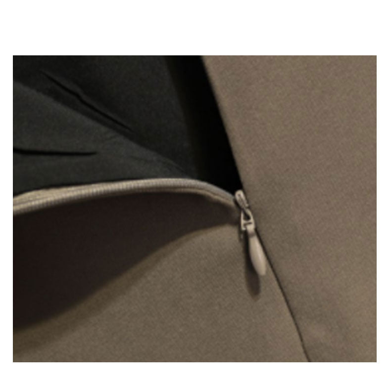 Elegant Short-sleeved Satin Shirt Women's High Waist Suit
